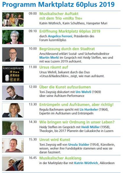 Programm «Aufräumen»