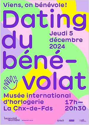 Dating du bénévolat, jeudi 5 décembre 2024